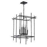 Hubbardton Forge 2023 Oil Rubbed Bronze Tura 8-Light Large Chandelier