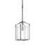 Hubbardton Forge 2020 Dark Smoke Clear Glass (ZM) Bow Tall Mini Pendant