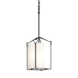Hubbardton Forge 2020 Black Opal Glass (GG) Bow Tall Mini Pendant