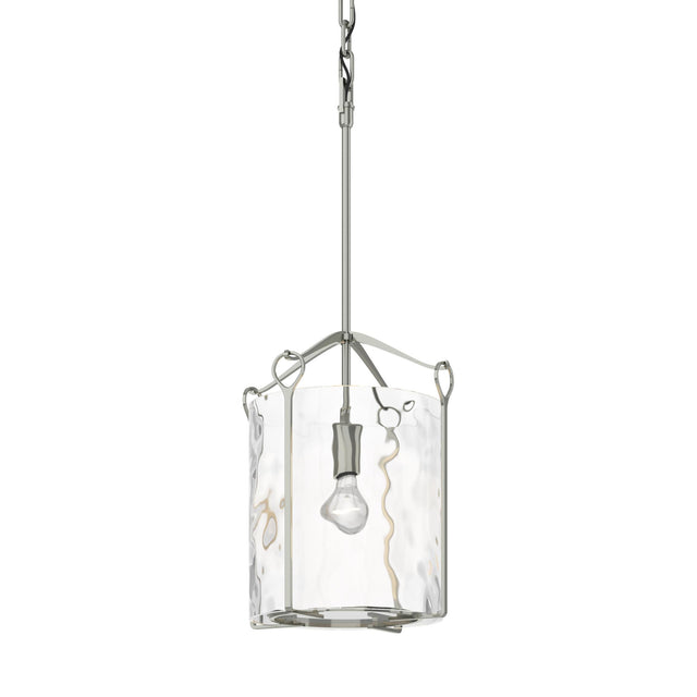 Hubbardton Forge 2020 Sterling Water Glass (LL) Bow Tall Mini Pendant