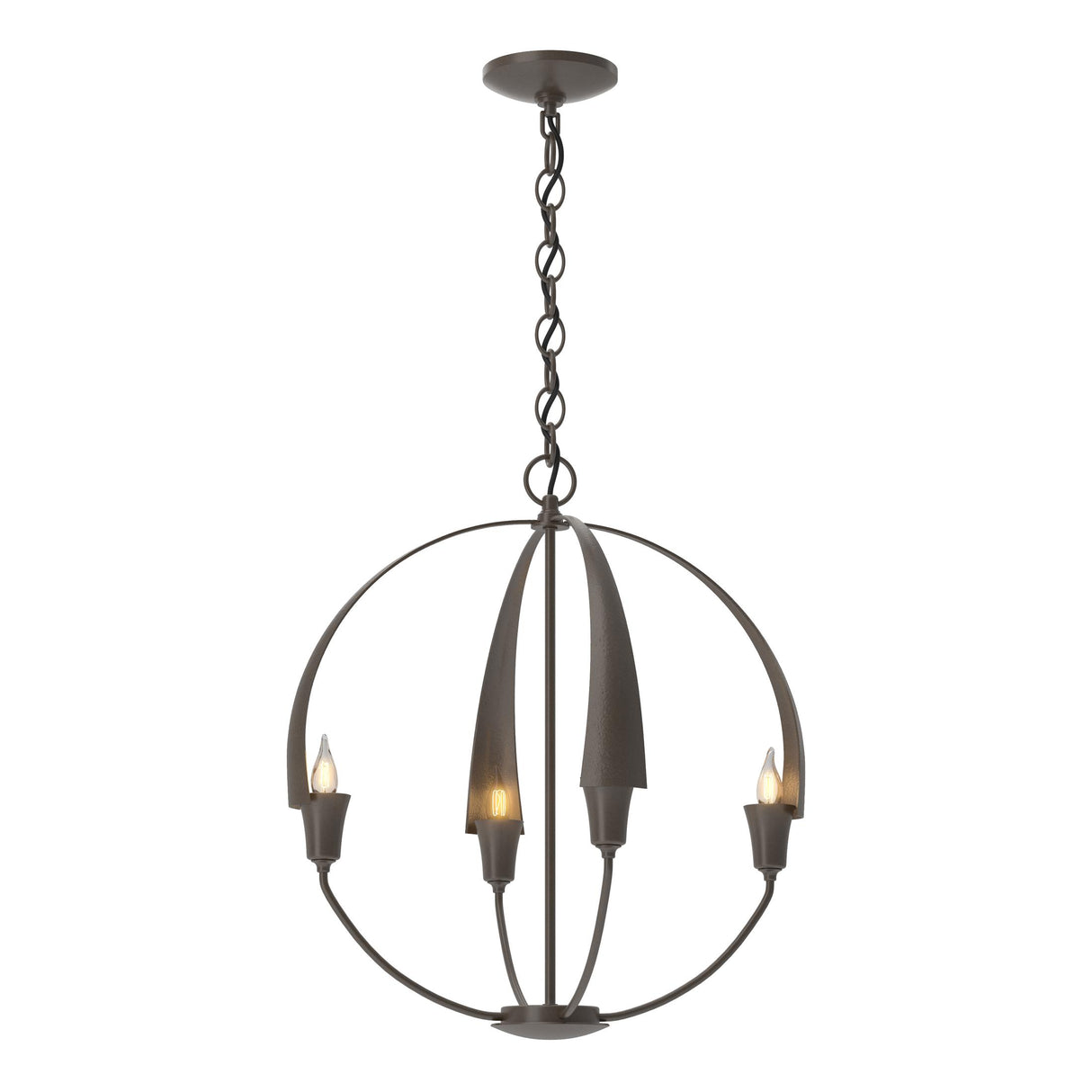 Hubbardton Forge 2013 Bronze Cirque Small Chandelier