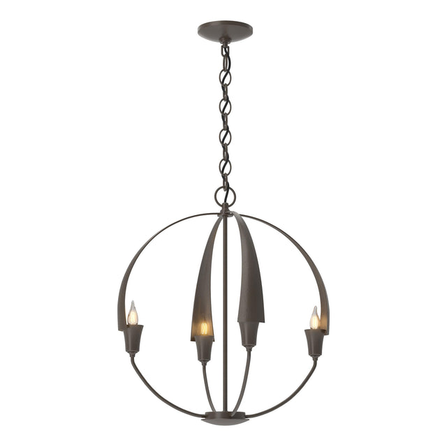 Hubbardton Forge 2013 Bronze Cirque Small Chandelier