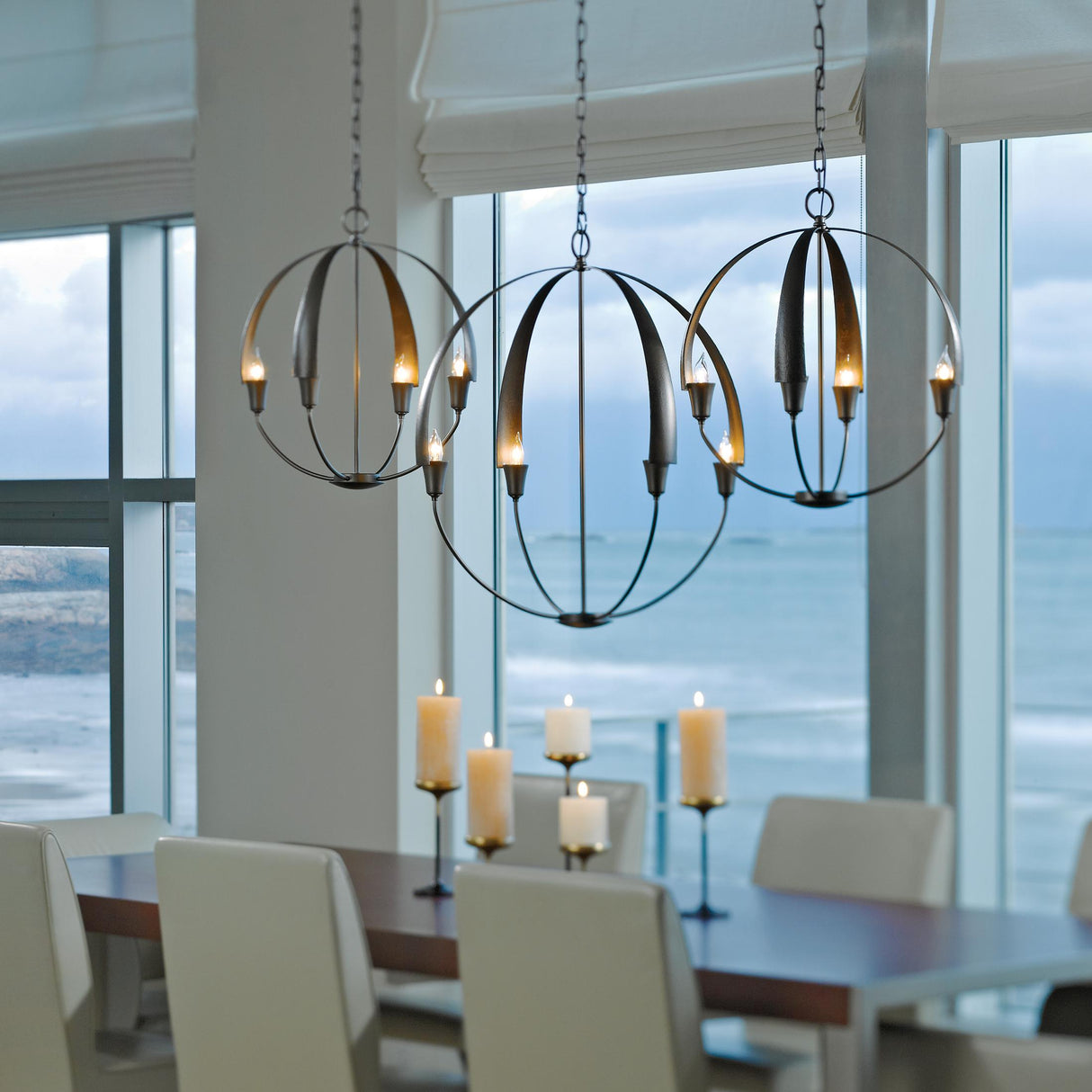 Hubbardton Forge 2013 Dark Smoke Cirque Small Chandelier