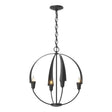 Hubbardton Forge 2013 Black Cirque Small Chandelier