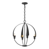 Hubbardton Forge 2013 Black Cirque Small Chandelier