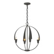 Hubbardton Forge 2013 Natural Iron Cirque Small Chandelier