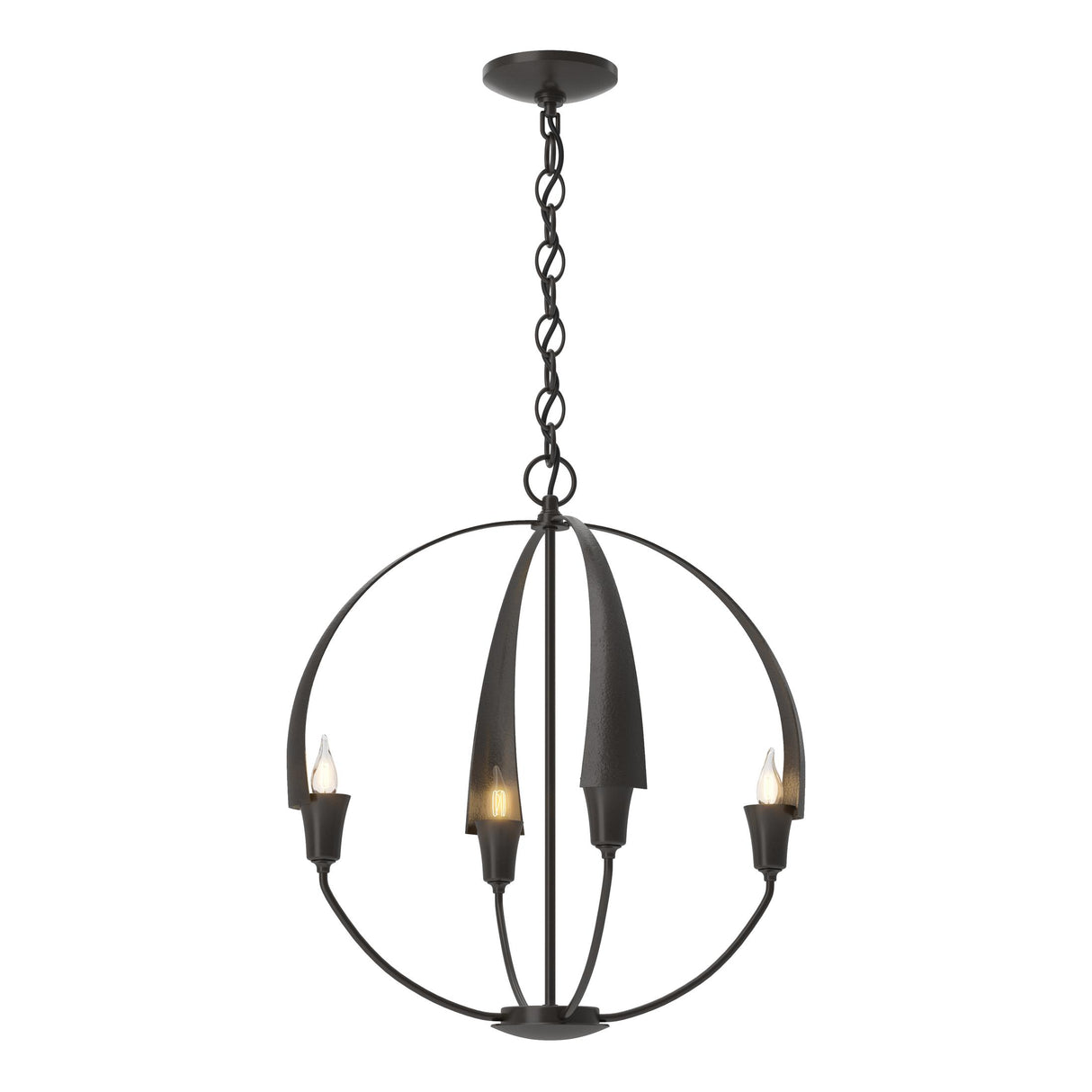 Hubbardton Forge 2013 Oil Rubbed Bronze Cirque Small Chandelier