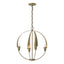 Hubbardton Forge 2013 Modern Brass Cirque Small Chandelier