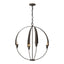 Hubbardton Forge 2013 Bronze Cirque Large Chandelier