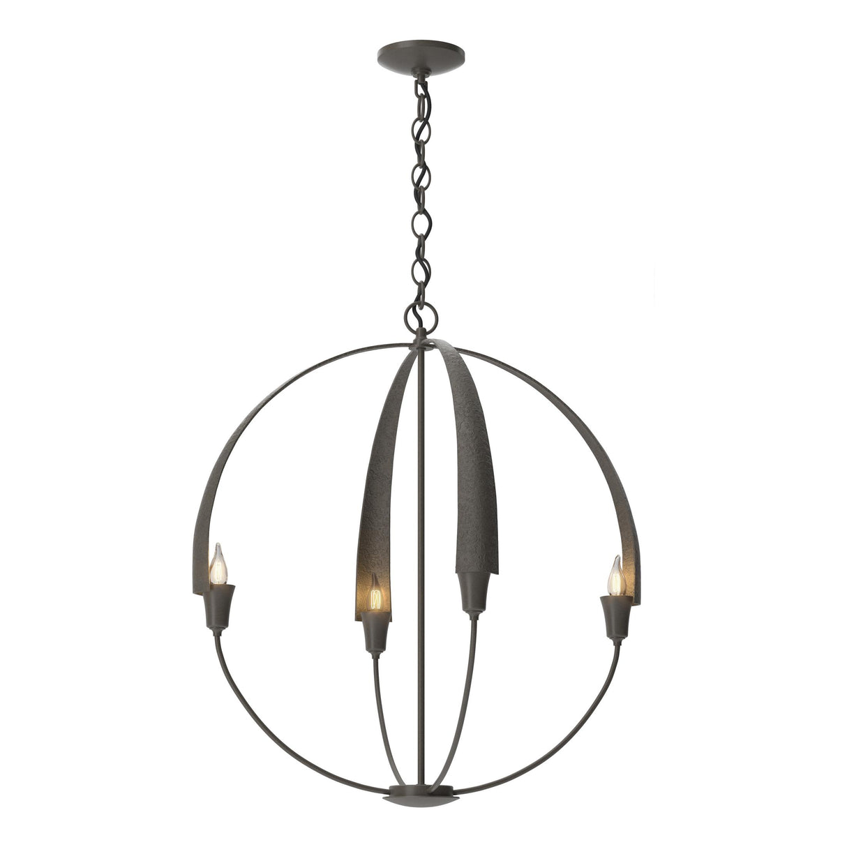 Hubbardton Forge 2013 Dark Smoke Cirque Large Chandelier