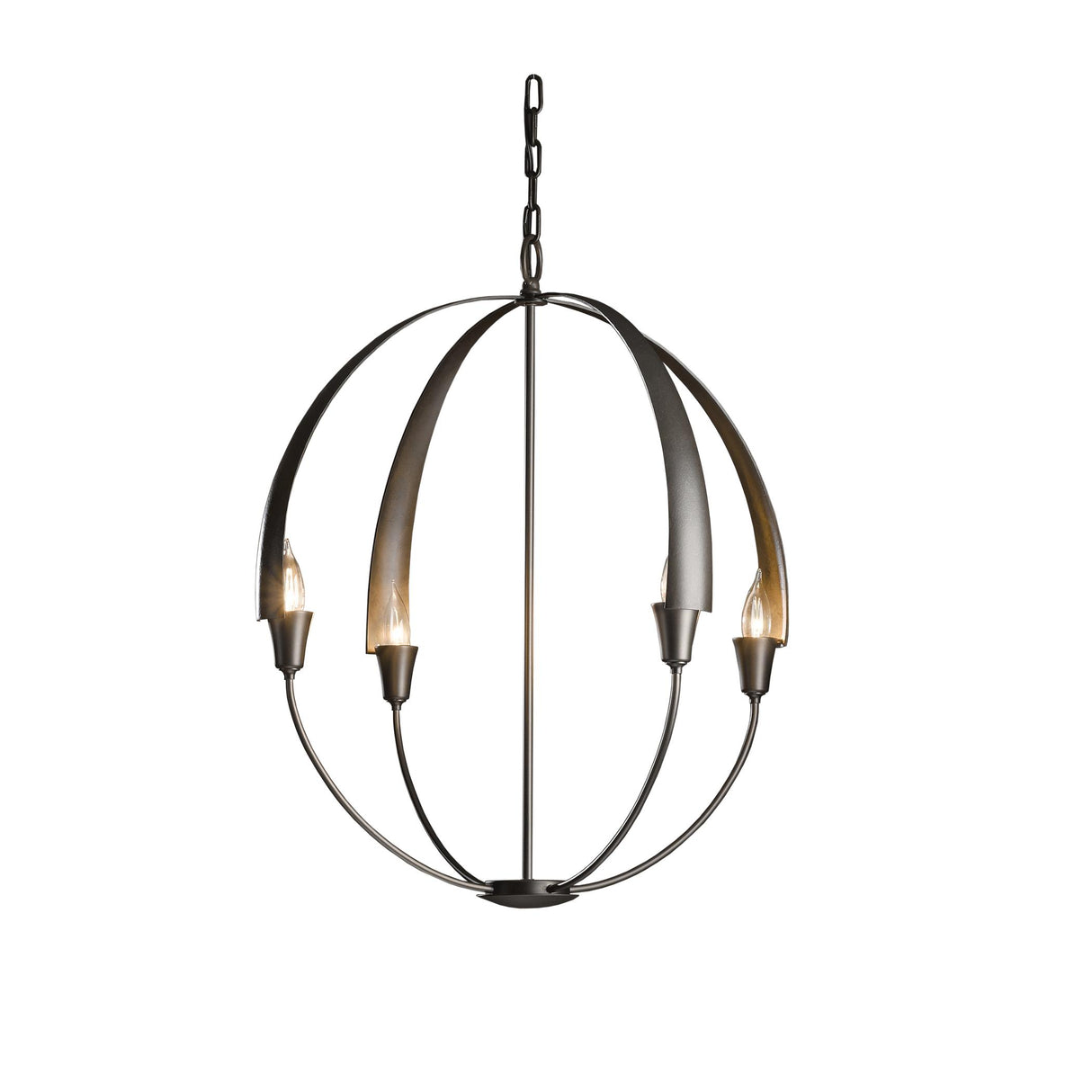 Hubbardton Forge 2013 Dark Smoke Cirque Large Chandelier