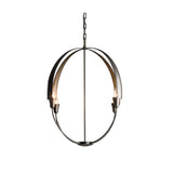 Hubbardton Forge 2013 Dark Smoke Cirque Large Chandelier