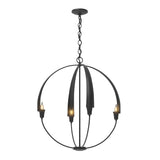 Hubbardton Forge 2013 Black Cirque Large Chandelier