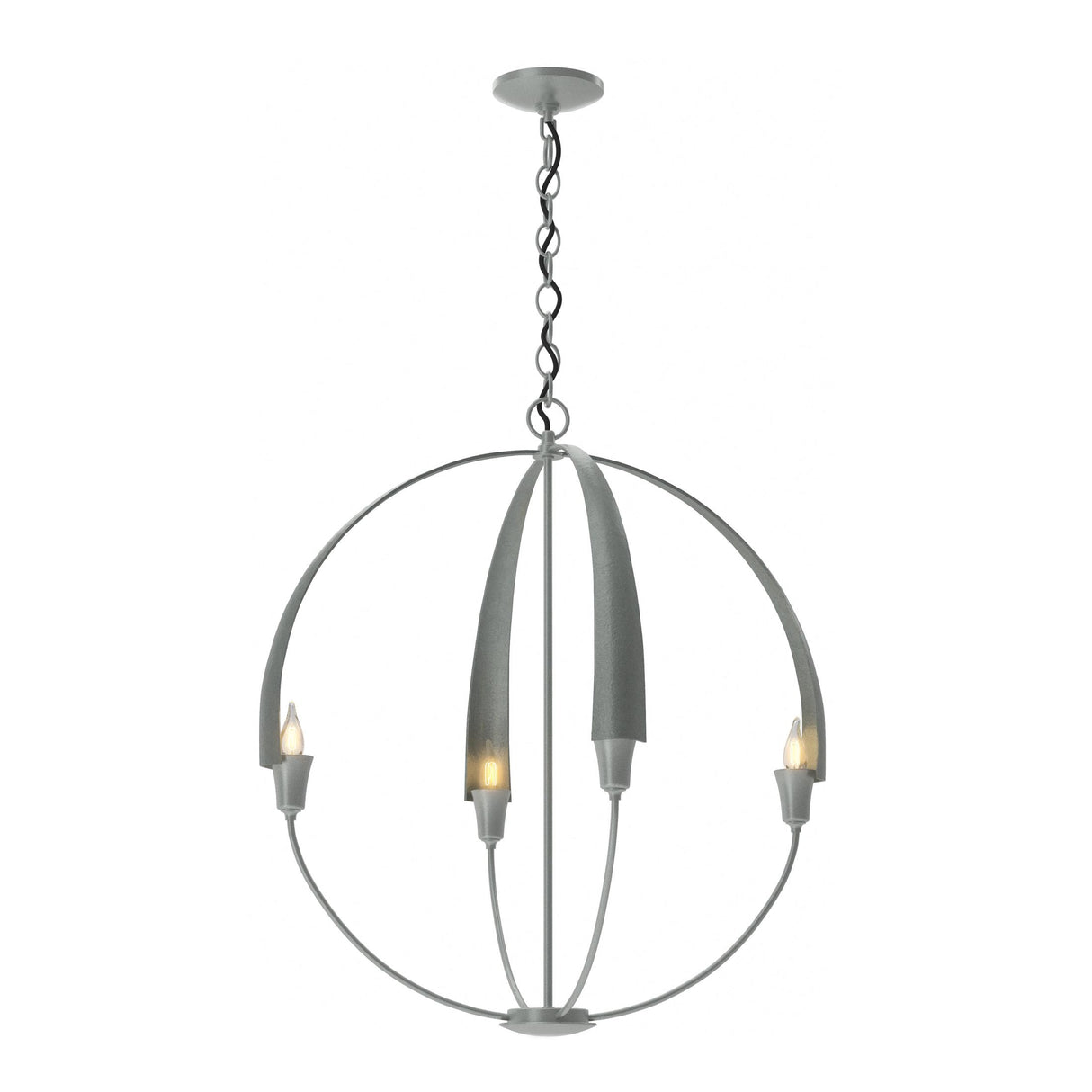 Hubbardton Forge 2013 Vintage Platinum Cirque Large Chandelier