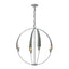 Hubbardton Forge 2013 Vintage Platinum Cirque Large Chandelier