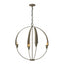 Hubbardton Forge 2013 Soft Gold Cirque Large Chandelier