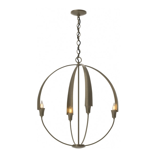 Hubbardton Forge 2013 Soft Gold Cirque Large Chandelier