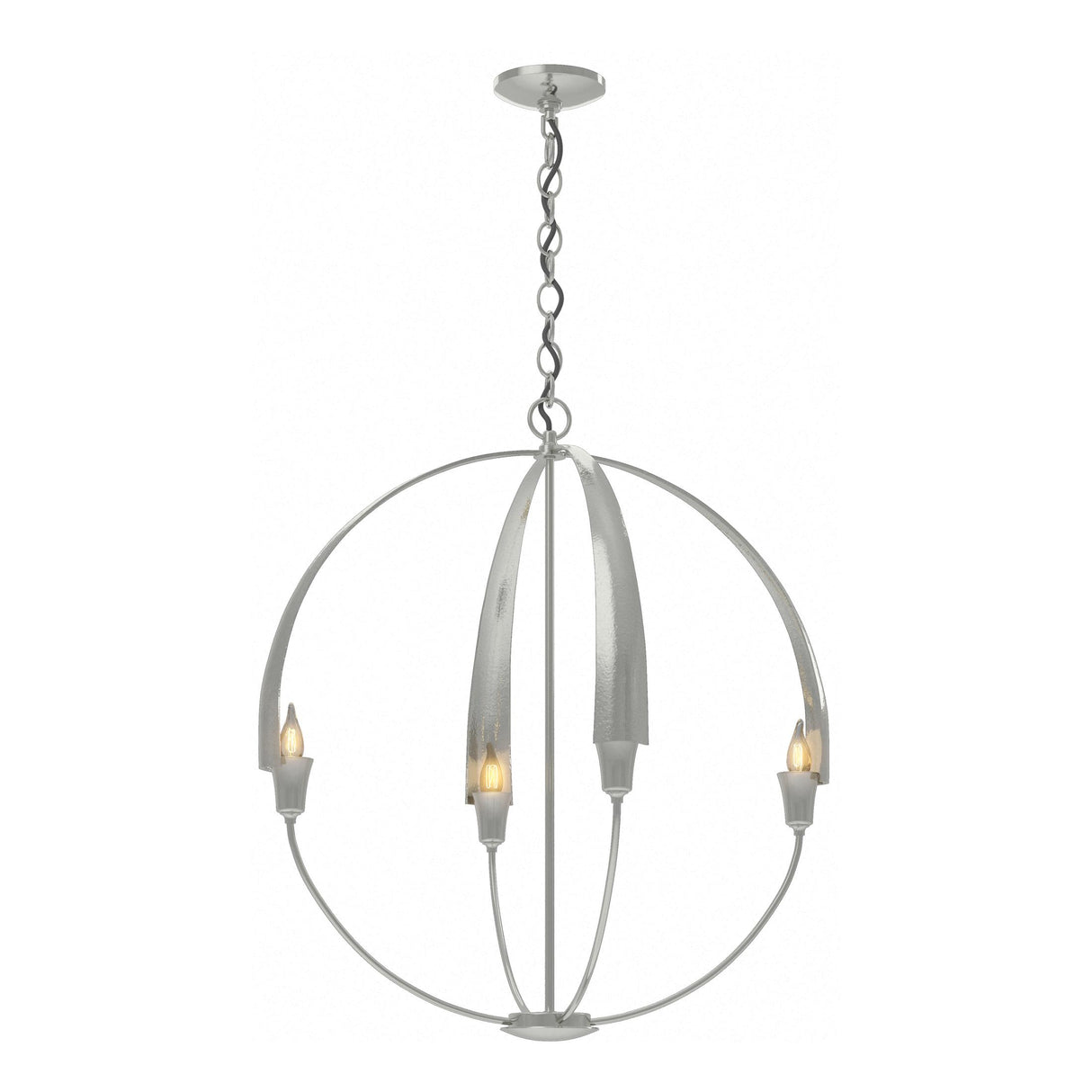 Hubbardton Forge 2013 Sterling Cirque Large Chandelier