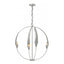 Hubbardton Forge 2013 Sterling Cirque Large Chandelier