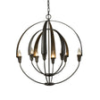 Hubbardton Forge 2014 Dark Smoke Double Cirque Chandelier