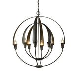Hubbardton Forge 2014 Dark Smoke Double Cirque Chandelier