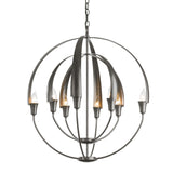 Hubbardton Forge 2014 Natural Iron Double Cirque Chandelier