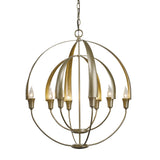 Hubbardton Forge 2014 Soft Gold Double Cirque Chandelier