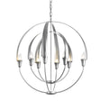Hubbardton Forge 2014 Sterling Double Cirque Chandelier