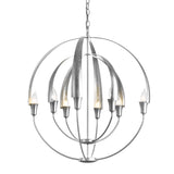 Hubbardton Forge 2014 Sterling Double Cirque Chandelier