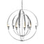 Hubbardton Forge 2014 Sterling Double Cirque Chandelier
