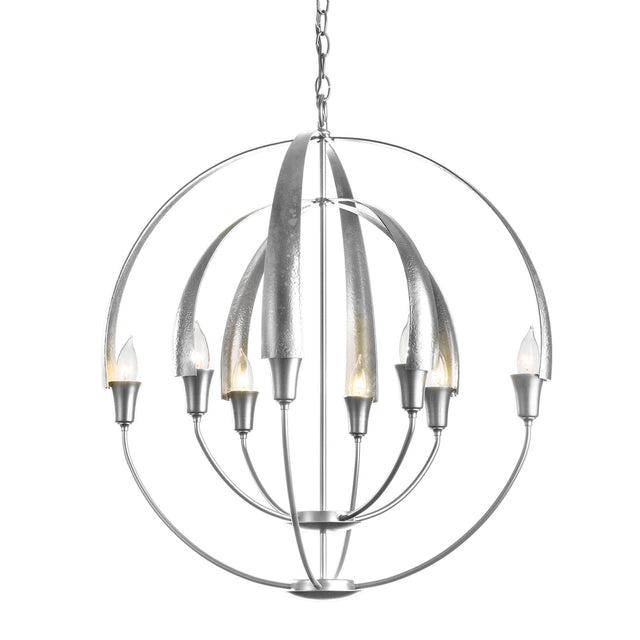 Hubbardton Forge 2014 Sterling Double Cirque Chandelier