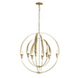 Hubbardton Forge 2014 Modern Brass Double Cirque Chandelier