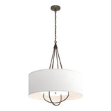 Hubbardton Forge 2019 Bronze Bronze Natural Anna Shade (SF) Loop Pendant