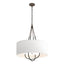 Hubbardton Forge 2019 Bronze Black Natural Anna Shade (SF) Loop Pendant