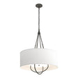Hubbardton Forge 2019 Natural Iron Natural Iron Natural Anna Shade (SF) Loop Pendant