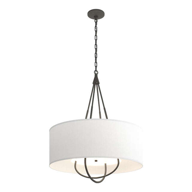 Hubbardton Forge 2019 Natural Iron Natural Iron Natural Anna Shade (SF) Loop Pendant