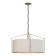Hubbardton Forge 2019 Soft Gold Flax Shade (SE) Bow Pendant