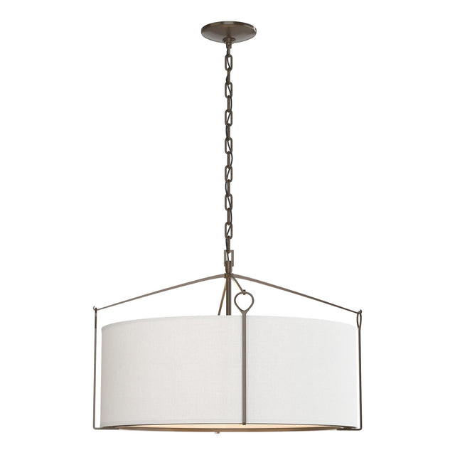 Hubbardton Forge 2019 Bronze Natural Anna Shade (SF) Bow Pendant