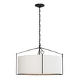 Hubbardton Forge 2019 Black Natural Anna Shade (SF) Bow Pendant