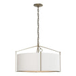 Hubbardton Forge 2019 Soft Gold Natural Anna Shade (SF) Bow Pendant