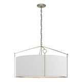 Hubbardton Forge 2019 Sterling Natural Anna Shade (SF) Bow Large Pendant