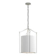 Hubbardton Forge 2019 Vintage Platinum Natural Anna Shade (SF) Bow Tall Pendant