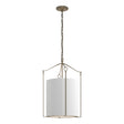 Hubbardton Forge 2019 Soft Gold Natural Anna Shade (SF) Bow Tall Pendant