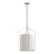 Hubbardton Forge 2019 Sterling Flax Shade (SE) Bow Tall Pendant