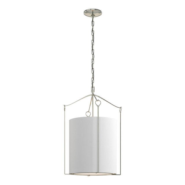 Hubbardton Forge 2019 Sterling Natural Anna Shade (SF) Bow Tall Pendant