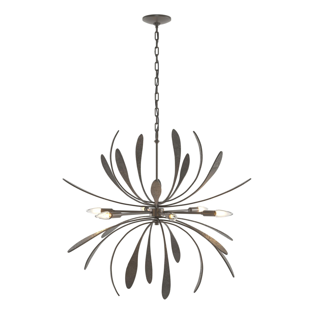 Hubbardton Forge 2019 Dark Smoke Dahlia Chandelier