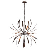 Hubbardton Forge 2019 Dark Smoke Dahlia Chandelier
