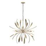 Hubbardton Forge 2019 Soft Gold Dahlia Chandelier