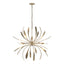 Hubbardton Forge 2019 Soft Gold Dahlia Chandelier