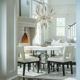 Hubbardton Forge 2019 Soft Gold Dahlia Chandelier